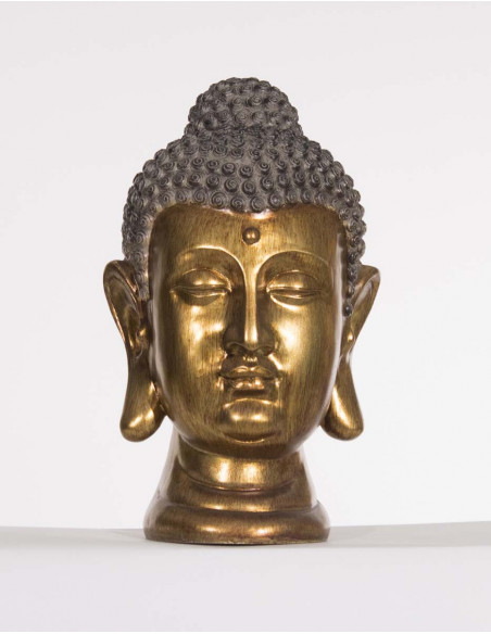 Resin Statue Buddha Head 31Cm
