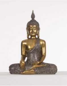 Resin Statue Buddha Sitting...