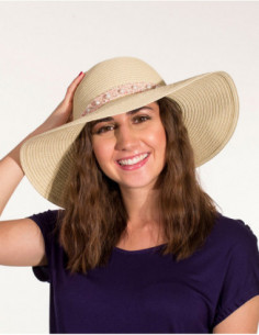 Women's pearl floppy hat