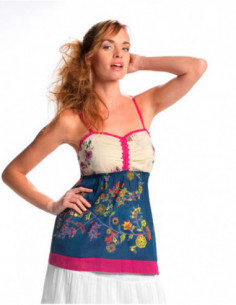 Cotton top printed