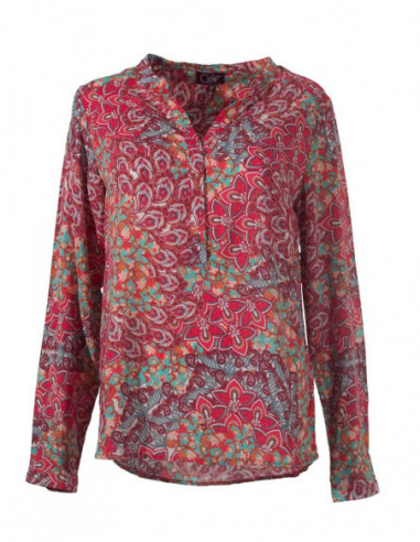 Blouse fluide manches longues
