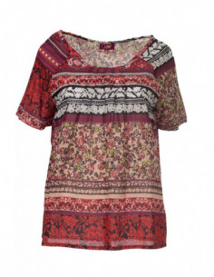 Cotton voile blouse with... 2