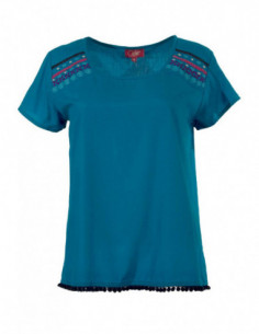 Rayon blouse with embroideries 2