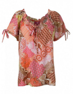 Summer patchwork blouse 2