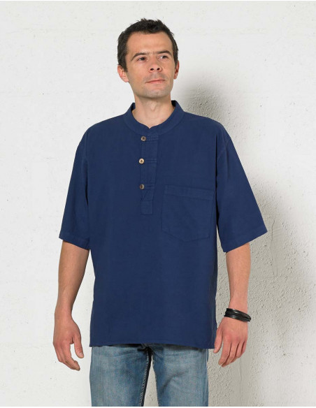 chemise pour homme manches courtes légère et confortable