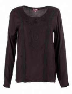 Embroidered Blouse with... 2