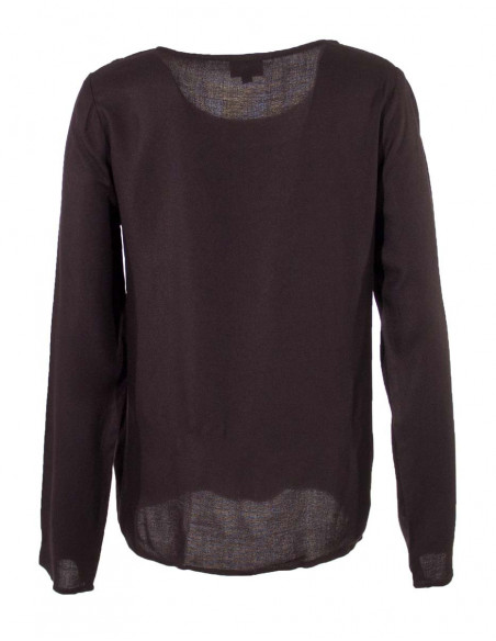 Embroidered Blouse with flowers prints