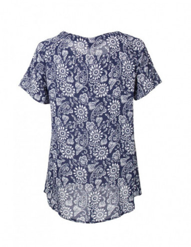 Romantic blouse with flowers