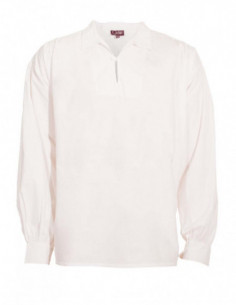White medieval painter's shirt 2