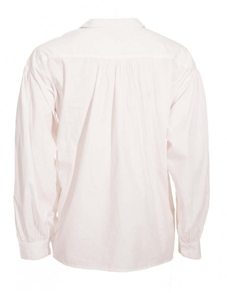 White medieval painter's shirt