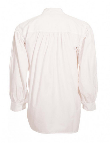 Chemise homme lacet mousquetaire
