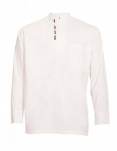 Chemise coton blanche 2