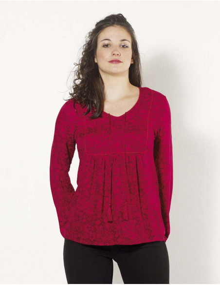 Blouse féminine grande taille