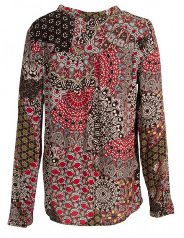 Blouse noire hotsell manche longue femme