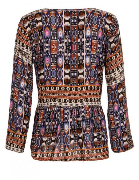 Loose ethnic blouse