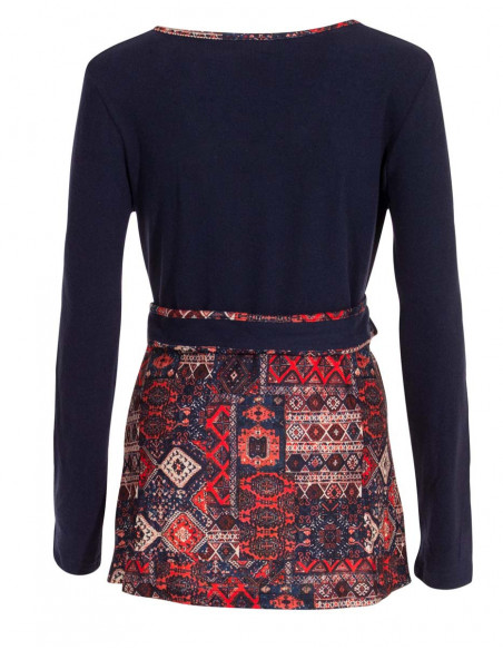 Colorful and warm tunic