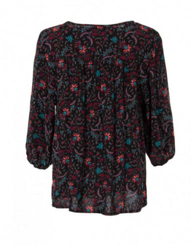 Hippie blouse, small flowers