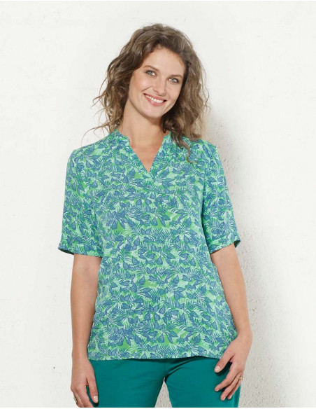 Chemise hawaïenne pour femme