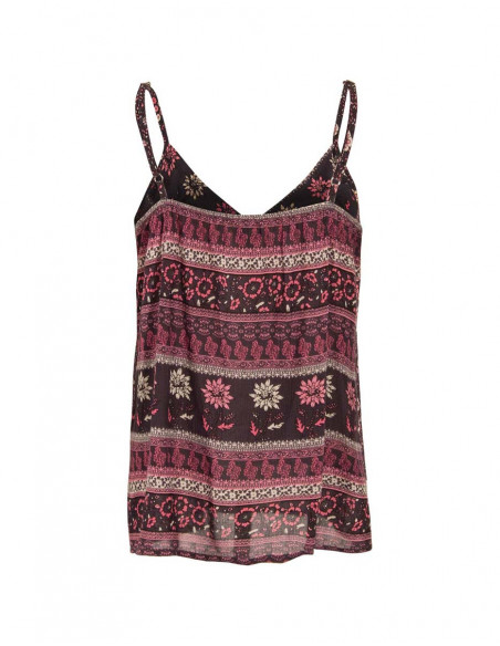 Women's lightweight printed tank top