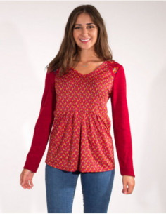 Lady Long Sleeve Blouse 2