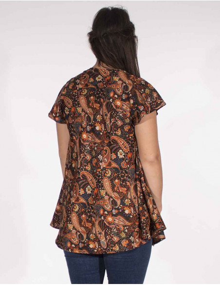 Oriental blouse for women