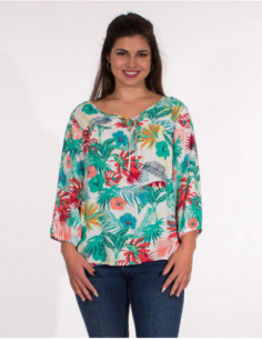 Women's tropical blouse... 2
