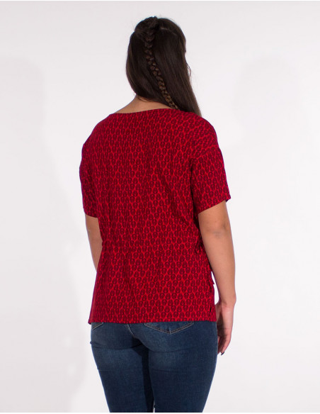 Tee-shirt femme ronde