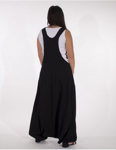 Combi sarouel ethnique noire