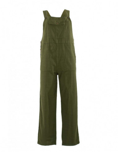 women's dungarees in plain cotton