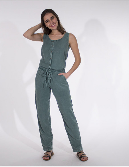 Light and comfortable long jumpsuit