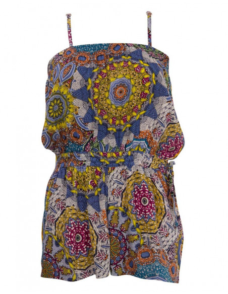 Combishort with straps