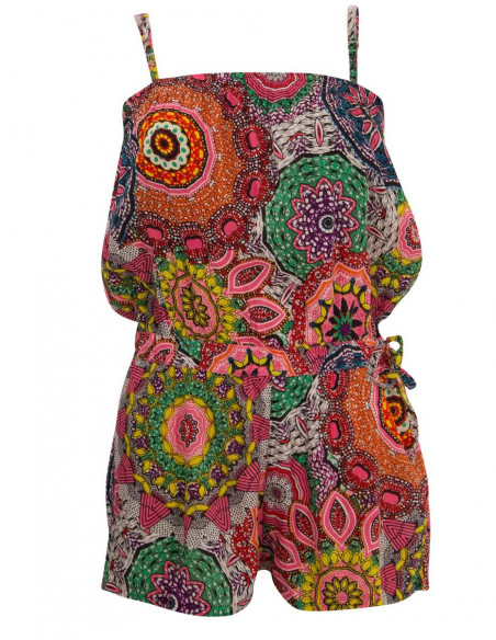 Combishort with straps