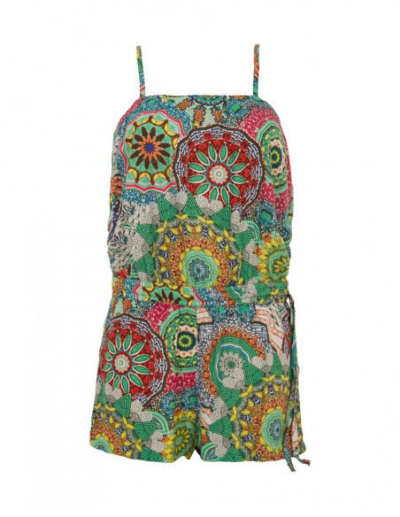 Combishort with straps