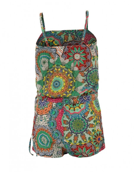 Combishort with straps