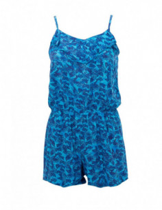 Combishort légère bleue imprimé cintrée ethnique cpurte 2