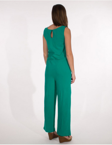 salopette pour femme couleur turquoise
