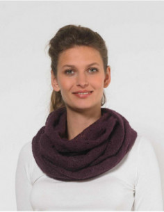 Echarpe unie 64%Acrylique 36%Polyester