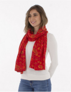 Women's printed scarf