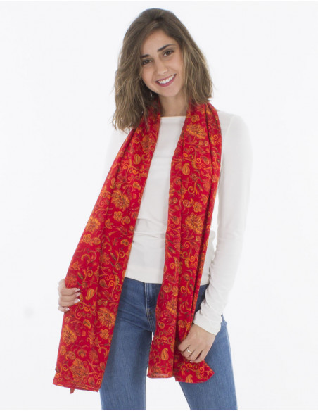 Women's printed scarf