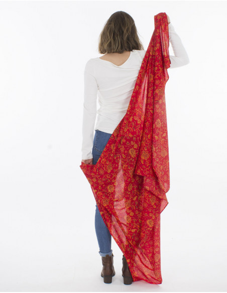 Women's printed scarf