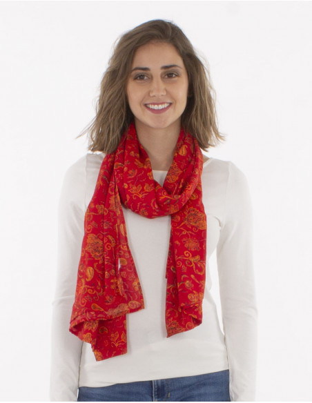 Women's printed scarf
