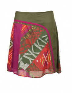 Printed cotton voile skirt... 2