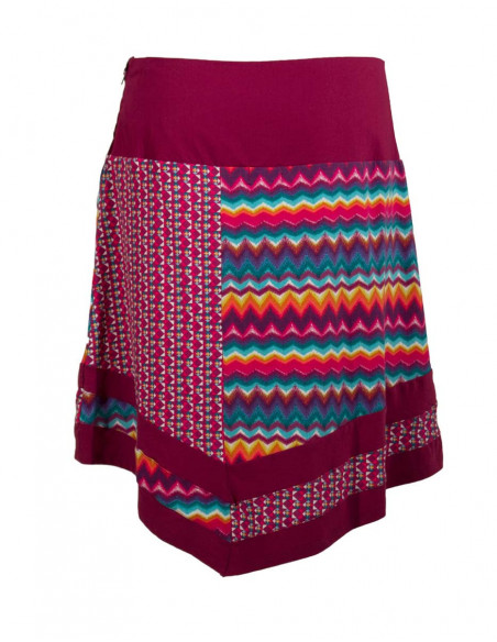 Knitted 97% cotton 3% spandex skirt