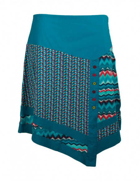 Knitted 97% cotton 3% spandex skirt