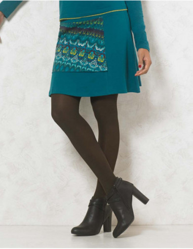 KnittedSkirt 62%Polyester35%Cotton3%Span