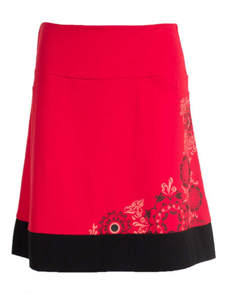 jupe femme chic imprimé floral