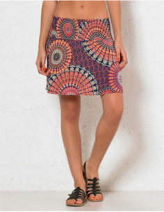 Mini Skirt Peacock 2