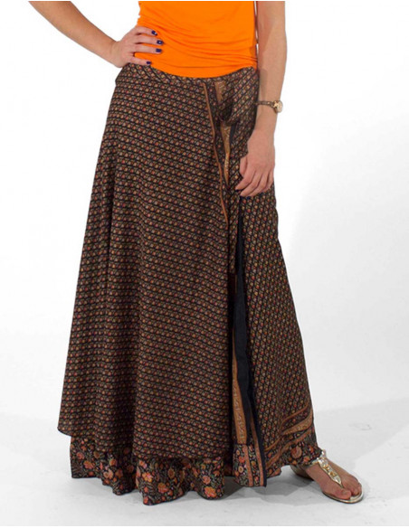 Boho long skirt