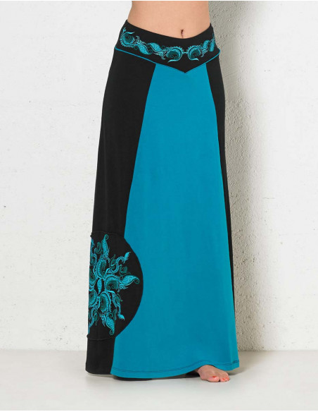 Knitted spandex skirt