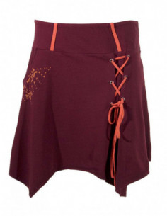 jupe chocolat ethnique 2